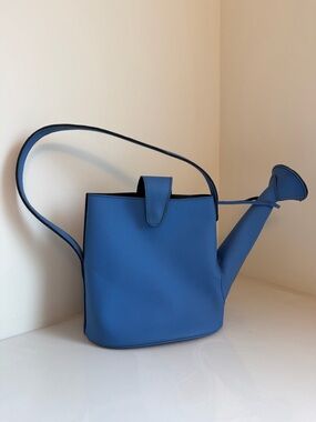 Pylones Blue Watering-Can Style Shoulder Bag